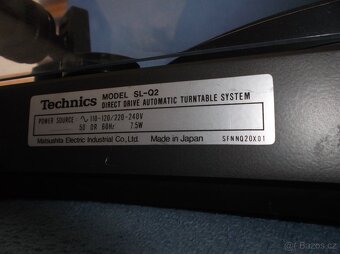 Gramofon TECHNICS SL-Q2 - 10
