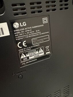 LG soundbar + subwoofer - 10