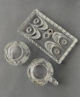 Okouzlující sada broušeného skla Original Walther Glas (1960 - 10