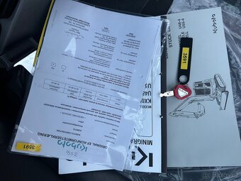 Pásový bagr Kubota U55-4,r.v.2020,1920MTH, ENGCON, KLIMA - 10