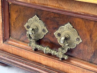 Krásná velice stará šperkovnice Empír - 10