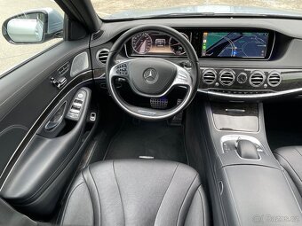 Mercedes S 350d, koupeno nové v ČR, 162 tkm, servis MB, DPH - 10