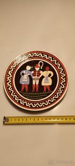 Talíře nástěnné keramické (Pozdišov) - 10