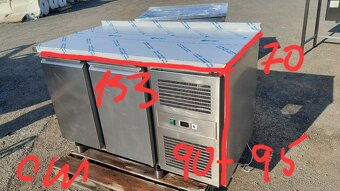 Chladící stůl GS Technik CHSD21, 2x dveře, na GN - 10