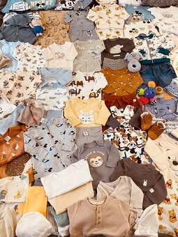 Balík oblečení na miminko 0-6 m neutrál Rezervace - 10