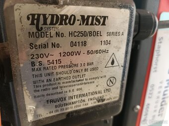 Profi anglický čistič koberců HYDROMIST Compact HC250 - 10