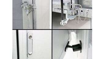 Skříňový přívěs, 300x150x195 cm, 1300 kg - černý - 10