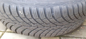 Renault - zimní hliníková kola 15" s TPMS - zánovní pneu - 10