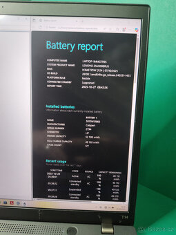Lenovo Thinkpad t14 gen 3 i5-1235u 16-40GB/512GB√Záruka√DPH - 10