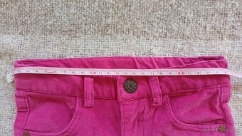 NOVÉ dívčí manšestráky vel. 86/92 - 10