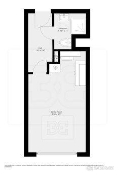 Pronájem byty 1+kk, 27 m2 - Praha - Háje, ev.č. N08115 - 10
