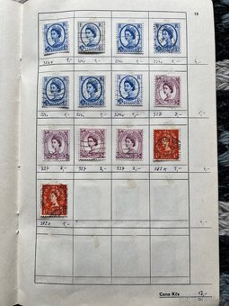 Známky Anglie 1900+, 380 známek - 10