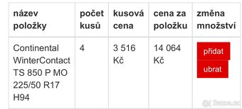 Dezent ALU 5x112 ET 48.5  + pneumatiky Continental (zimní) - 10