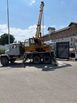 prodám autojeřáb Praga V3S AD 80 - 10