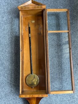 Hodiny biedermeier originál - dachle. - 10