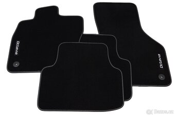 Luxusní celoroční Autokoberce ŠKODA RS - podklad hrubá guma - 10