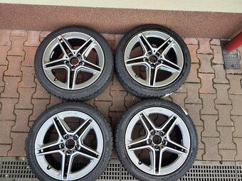 Originál ALU kola MERCEDES A35 AMG 18" s pneu PIRELLI - 10