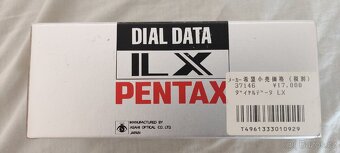Dial data Pentax lx - 10