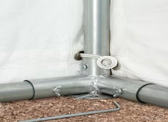 Skladovací stan 6x4m - 10