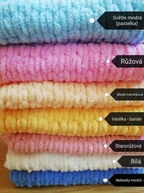 Nová měkká pletená maxi šála puffy - 10