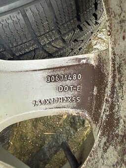 Originál alu kola Volvo XC R17 nové zimní pneu - 10