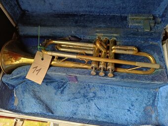 Prodám dechové nástroje. Amati, Lídl, Toneking, pozoun, trom - 10