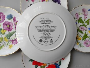 Vynikající sada anglických porcelánových talířů Royal Albert - 10