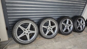 Alu kola a zimní pneu Mercedes 18" AMG - 10
