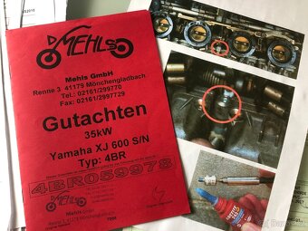 Yamaha XJ 600 Diversion, 35kw, skupina A2 - 10