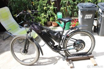Prodám elektrokolo – 750W (EV Bike), rám Rockrider 26" - 10