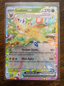 🃏 Pokémon karty – Eevee EX evoluce – Prismatic Evolution 🔥 - 10