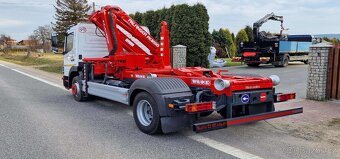 MERCEDES-BENZ ATEGO 1222 HÁKOVÝ NOSIČ + HYDRAULICKÁ RUKA - 10