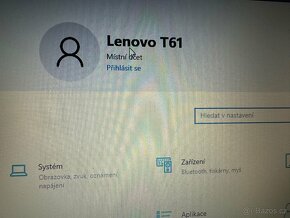 Prodám Lenovo T61 - ve velmi dobrém stavu - 10