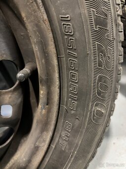 Sada plechových disků zimní 185/60R15 - 10