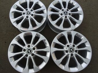 Disky originál Mercedes 17", rozteč 5x112,ET 38, šíře 6,5J - 10