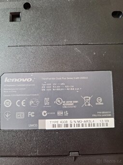 Lenovo ThinkPad T520 + Lenovo dokovací stanici - 10