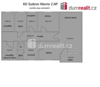 RD 5+1 s garáží, bazénem, studnou a zahradou - 10