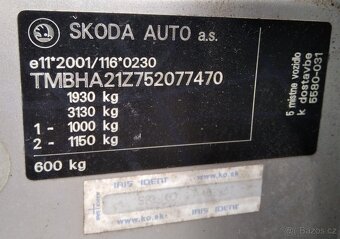 Škoda Octavia II combi 1,6 MPI 2005 - 10