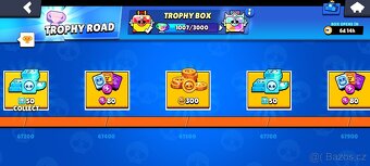 brawl stars účet 68k - 10