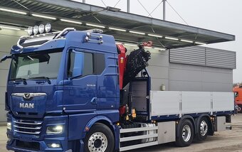 MAN TGX 26.510 - 6x2 – Valník + HR-HMF 3220K-RCS – EURO 6 - 10