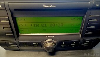 Autorádio škoda auto AUDIENCE O2 MP3 - 10