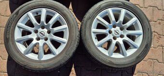 Alu kola Opel Astra H 5x110 6,5x16 ET37 205/55r16 letní 125 - 10