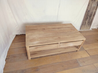 Konferenční stolek - masiv TEAK - 10