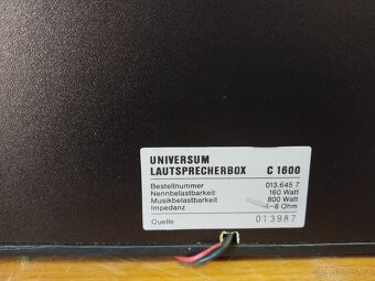 universum lautsprecherbox C1600 II 160Wat - 10