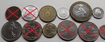 Mince - rôzne štáty - 10