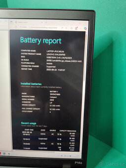 Lenovo ThinkPad p14s g3 i7-1280p 32/512GB√FHD√T550√1rz√DPH - 10