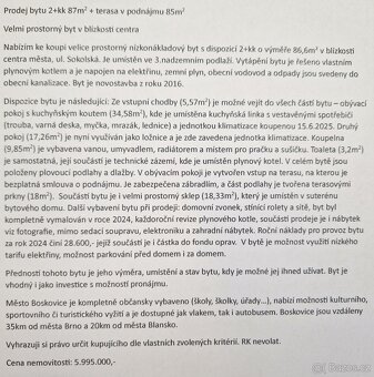 Podkrovní byt 2+kk Boskovice - 10