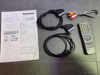 S-VHS-ET videorekordér Panasonic NV-HS830 v TOP stavu - 10