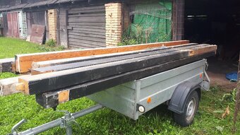 DŘEVO : Fošny , trámy , hranoly , prkna - 10