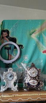 Starožitné porcelánové hodiny - 10